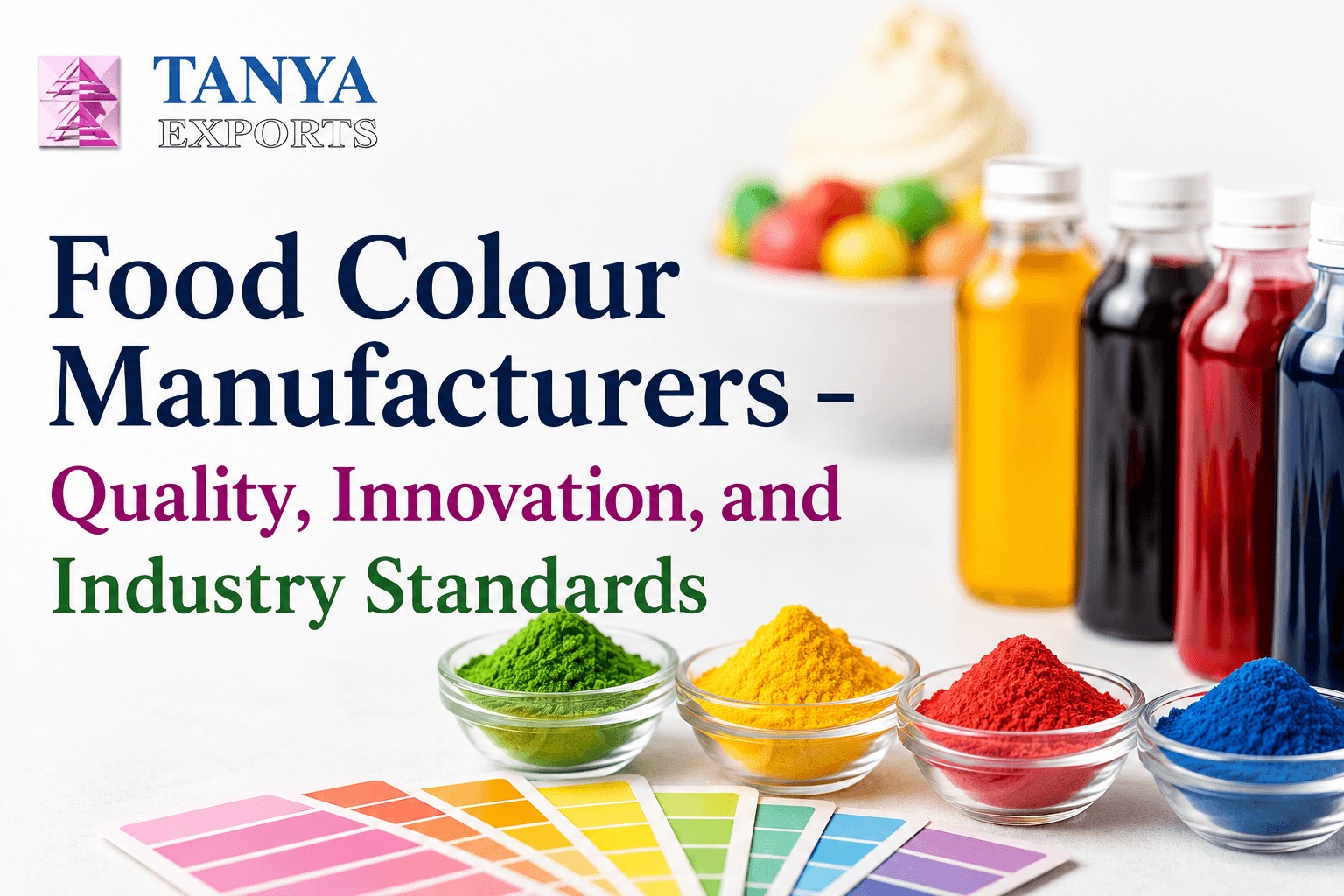 Food Colour Manufacturers In Ahmedabad